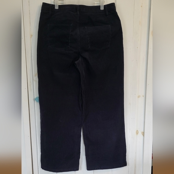 5 Pocket Cord Wide Leg Lightweight Pants - Picture 4 of 13